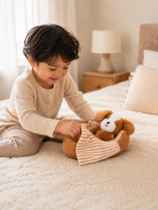 Snuggz Puppy Kids Bedtime Plush Toy