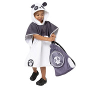 Snuggz Panda Towelling Beach Poncho With Swim Bag