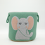 Snuggz Knitted Elephant Storage Basket - Large