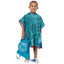 Boys Dino Towelling Beach Poncho With Swim Bag