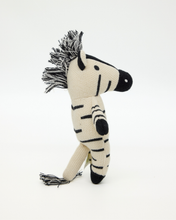 Snuggz Knitted Safari Zebra Soft Toy - Small