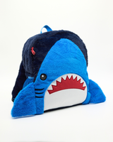 Snuggz Kids Plush 3D Shark Backpack