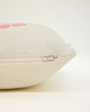 Snuggz Knitted Pink Unicorn & Rainbow Cushion With Filler