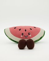 Snuggz Knitted Watermelon Sitting Toy - Medium
