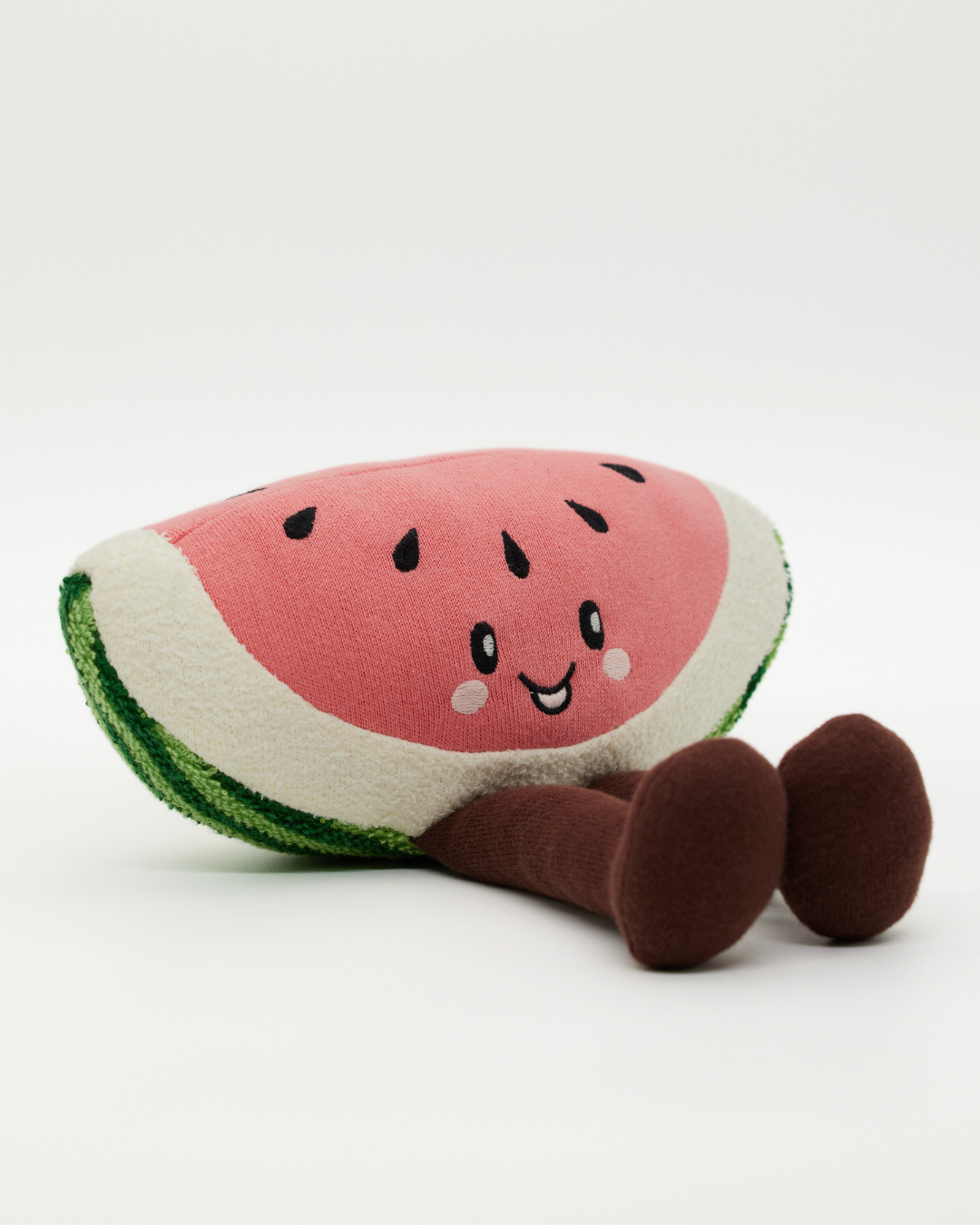 Snuggz Knitted Watermelon Sitting Toy - Medium