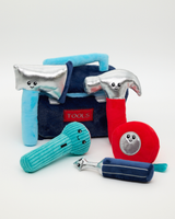 Snuggz Kids Builder Tool Plush Playset - Interactive Toy