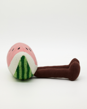 Snuggz Knitted Watermelon Sitting Toy - Medium
