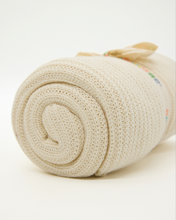 Snuggz Knitted Unicorn Toy & Cotton Baby Blanket Set