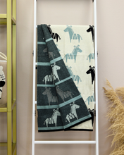 Snuggz Cotton Knitted Zebra Baby Blanket, 80 x 100 cm