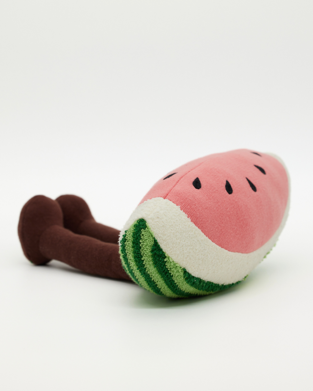 Snuggz Knitted Watermelon Sitting Toy - Medium
