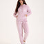 Snuggz Women Soft Lilac Velour Loungewear Set