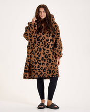 Snuggz Women Lite - Leopard Print Hooded Blanket