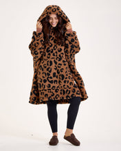 Snuggz Women Lite - Leopard Print Hooded Blanket