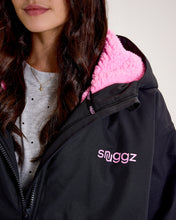 Snuggz Lite Black Changing Robe with Blue or Pink Borg