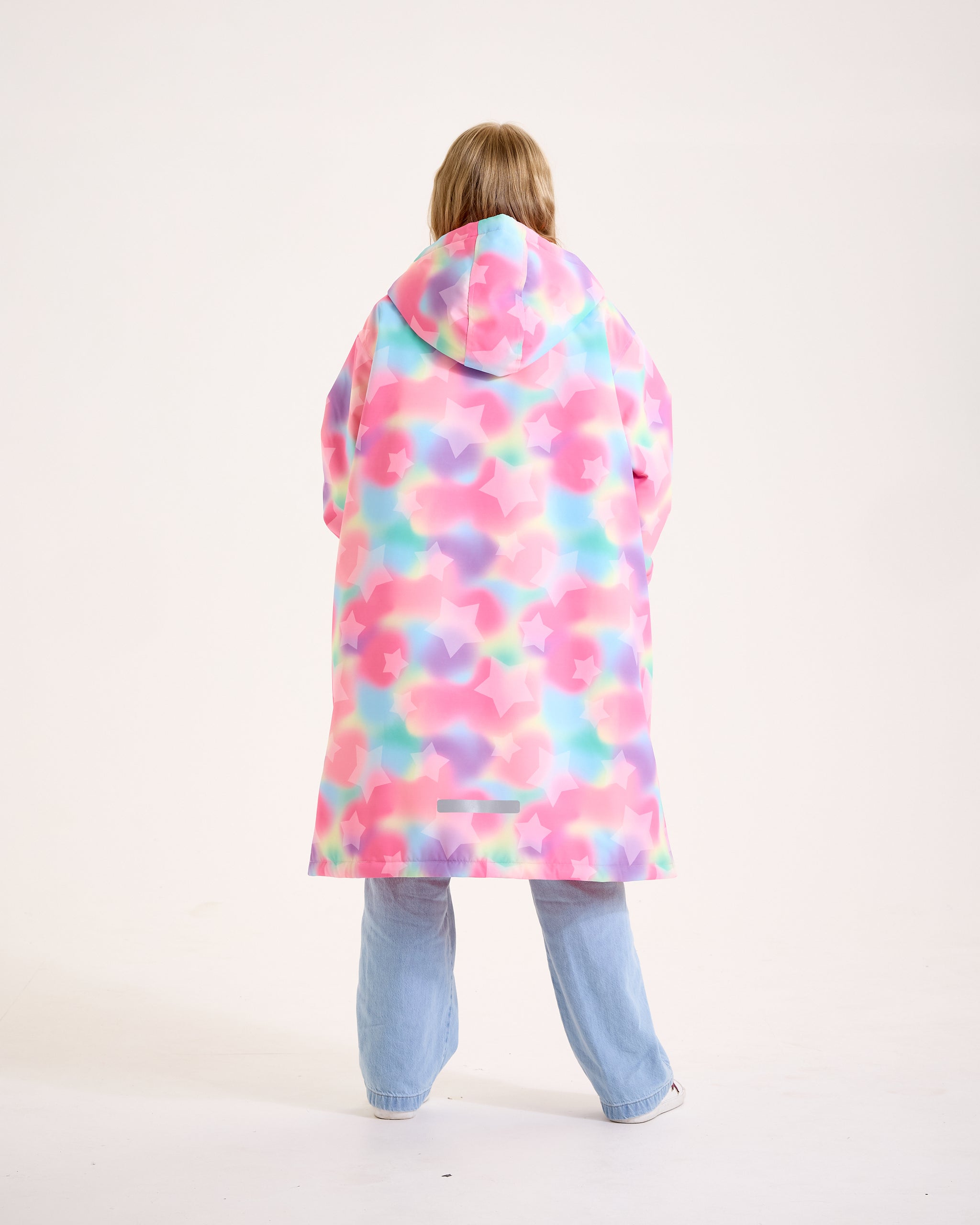 Snuggz Robe Snuggz Kids Lite Rainbow Star Print Changing Robe