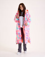 Snuggz Women Lite Rainbow Star Print Changing Robe