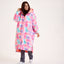 Snuggz Women Lite Rainbow Star Print Changing Robe
