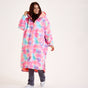 Snuggz Women Lite Rainbow Star Print Changing Robe