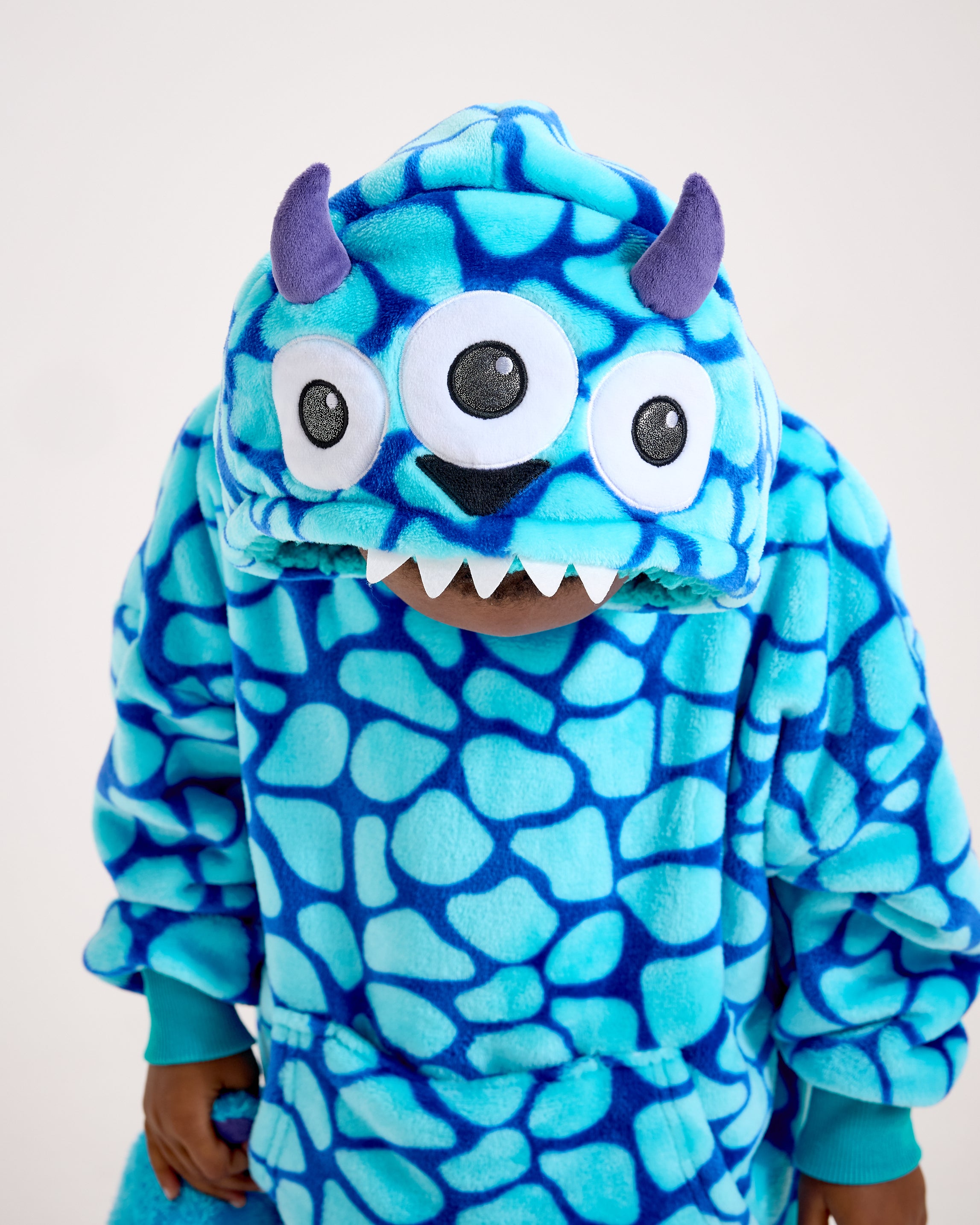 Snuggz Kids 2 in 1 Monster Pocket Pal Hooded Blanket