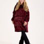 Snuggz Kids Original Burgundy Hooded Blanket