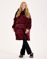 Snuggz Kids Original Burgundy Hooded Blanket