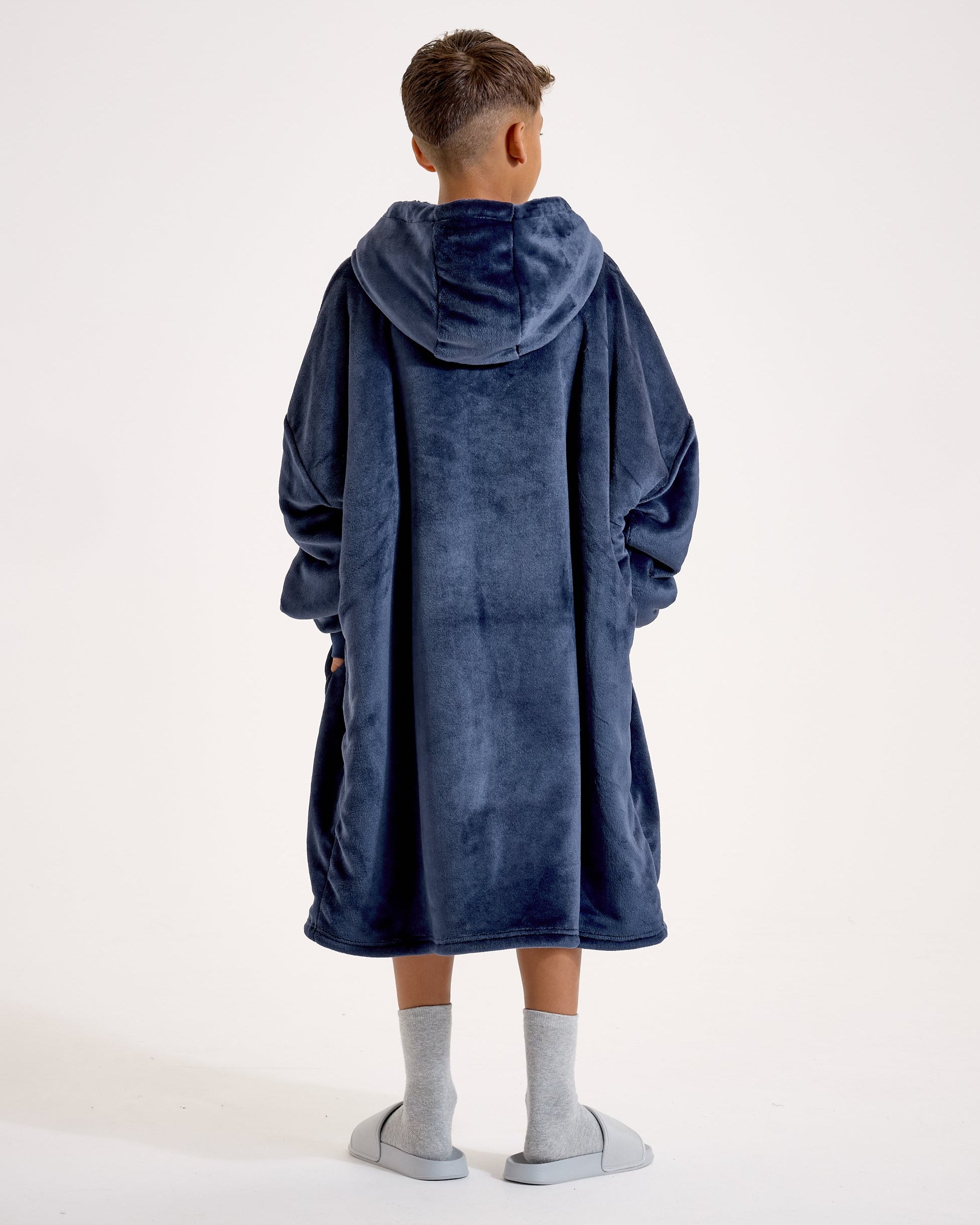 Snuggz Kids Original - Navy Hooded Blanket