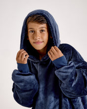 Snuggz Kids Original - Navy Hooded Blanket