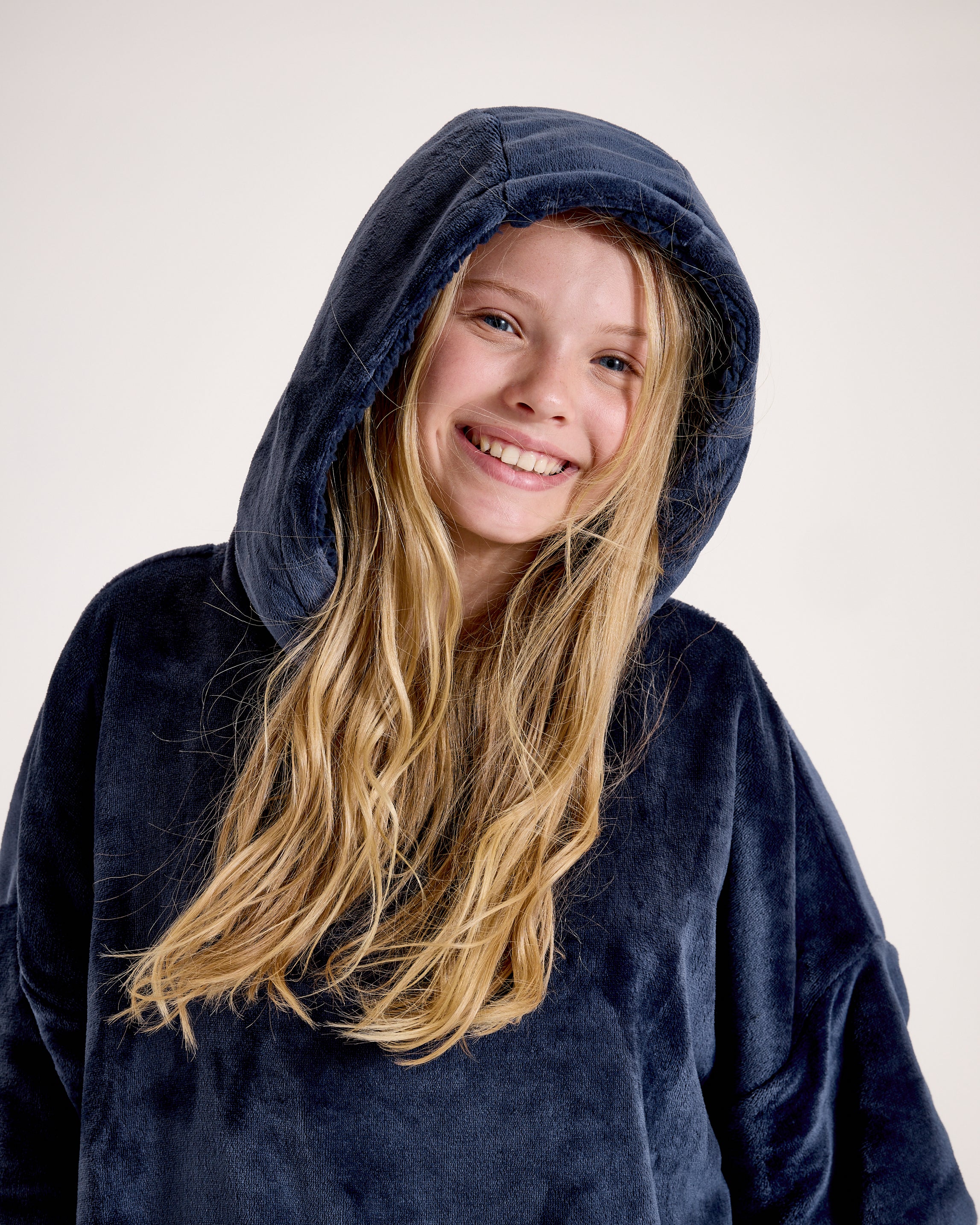 Snuggz Girls Original - Navy Hooded Blanket