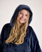 Snuggz Girls Original - Navy Hooded Blanket