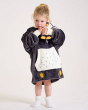 Snuggz Kids 2 in 1 Penguin Pocket Pal Hooded Blanket