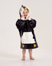 Snuggz Kids 2 in 1 Penguin Pocket Pal Hooded Blanket