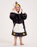 Snuggz Kids 2 in 1 Penguin Pocket Pal Hooded Blanket