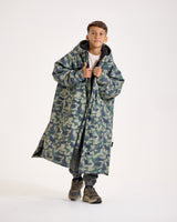 Snuggz Kids Lite Green Camo Changing Robe