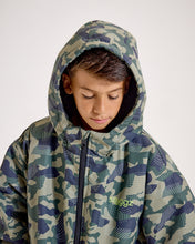 Snuggz Kids Lite Green Camo Changing Robe