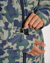 Snuggz Kids Lite Green Camo Changing Robe