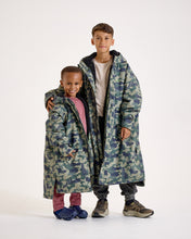 Snuggz Kids Lite Green Camo Changing Robe