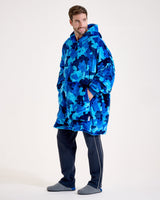 Snuggz Kids Original Blue Camo Hooded Blanket