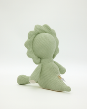 Snuggz Knitted Triceratops Dino Soft Toy - Medium