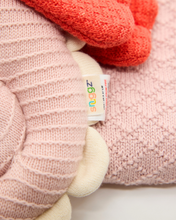 Snuggz Knitted Seahorse Toy & Cotton Baby Blanket Set