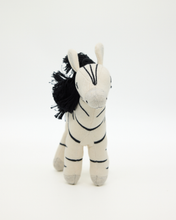 Snuggz Knitted Safari Zebra Standing Toy - Medium