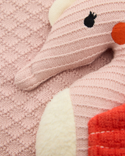 Snuggz Knitted Seahorse Toy & Cotton Baby Blanket Set