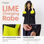 Snuggz Women Lime Lining Changing robe