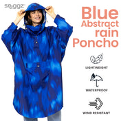 Snuggz Abstract Women's Rain Poncho