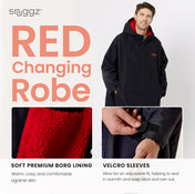 Snuggz Lite Mens Red Changing Robe