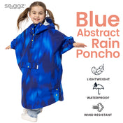 Snuggz Abstract Rain Poncho Kids