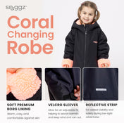 Snuggz Girls Lite Coral Changing Robe