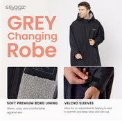 Snuggz Lite Men Grey Changing Robe