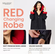 Snuggz Lite Women Red Changing robe
