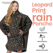 Snuggz Kids Leopard Print Rain Poncho