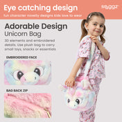 Snuggz Unicorn PJ Set with Plush Bag